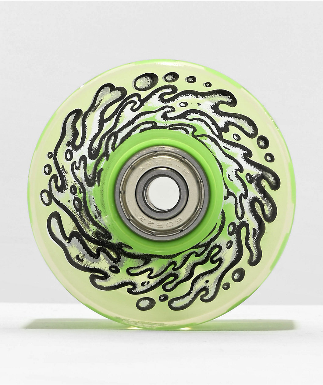Slime Balls Light Ups  60mm 78a Green Cruiser Skateboard Wheels