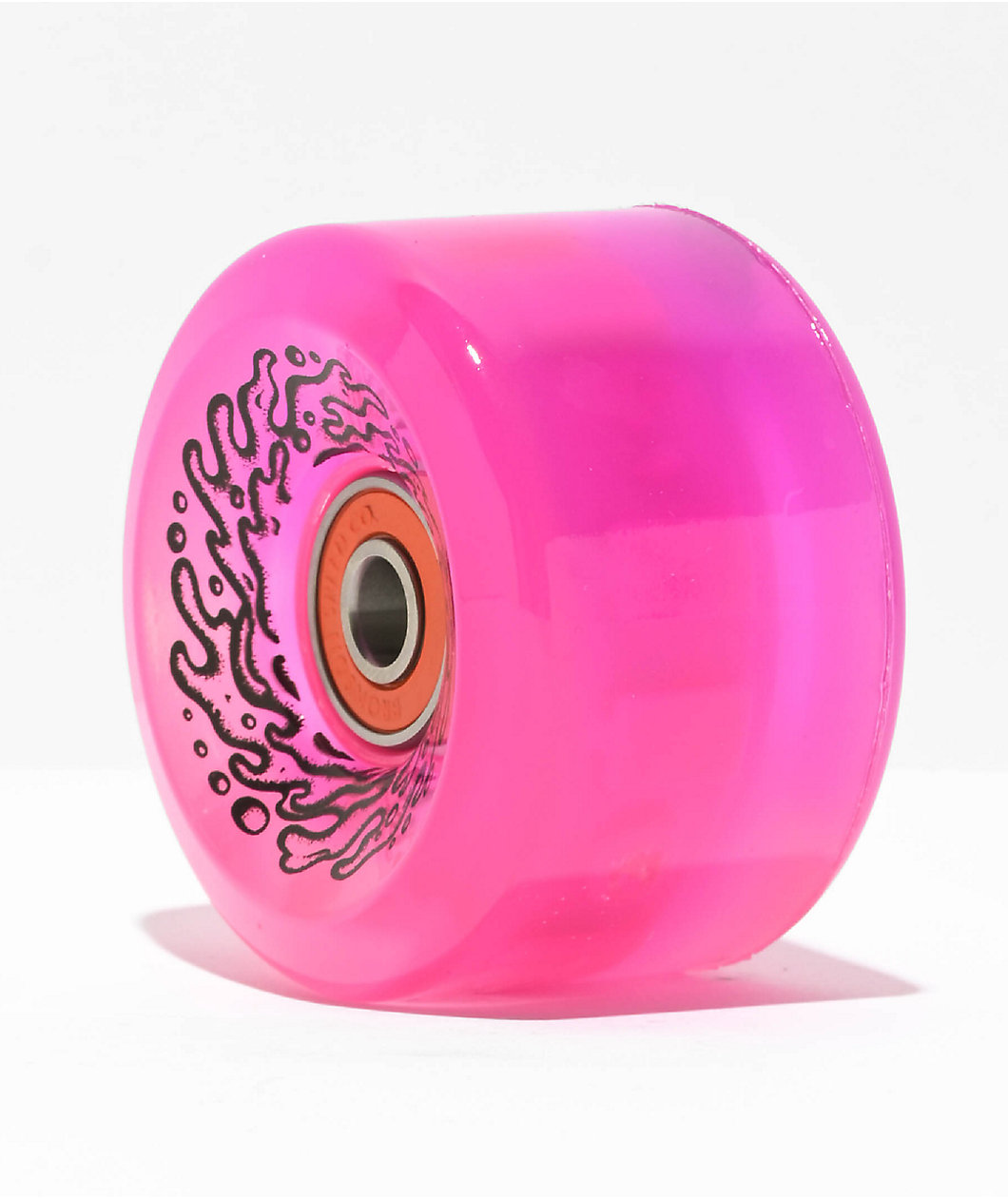 Slime Balls Light Ups LED 60mm 78a Pink & Purple Cruiser Skateboard Wheels