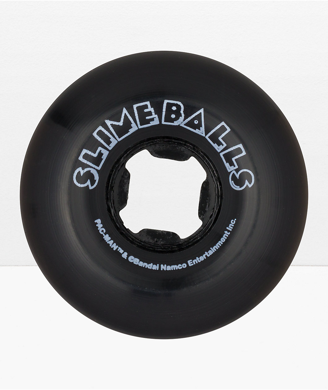 Slime Balls Pac-Man Vomit Mini 54mm 97a Black Skateboard Wheels