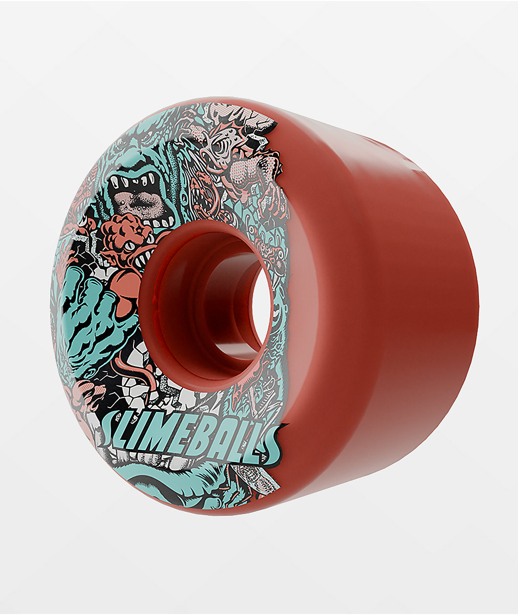 Slime Balls Roskopp Five  Reissue 60mm 78a Orange Cruiser Skateboard Wheels