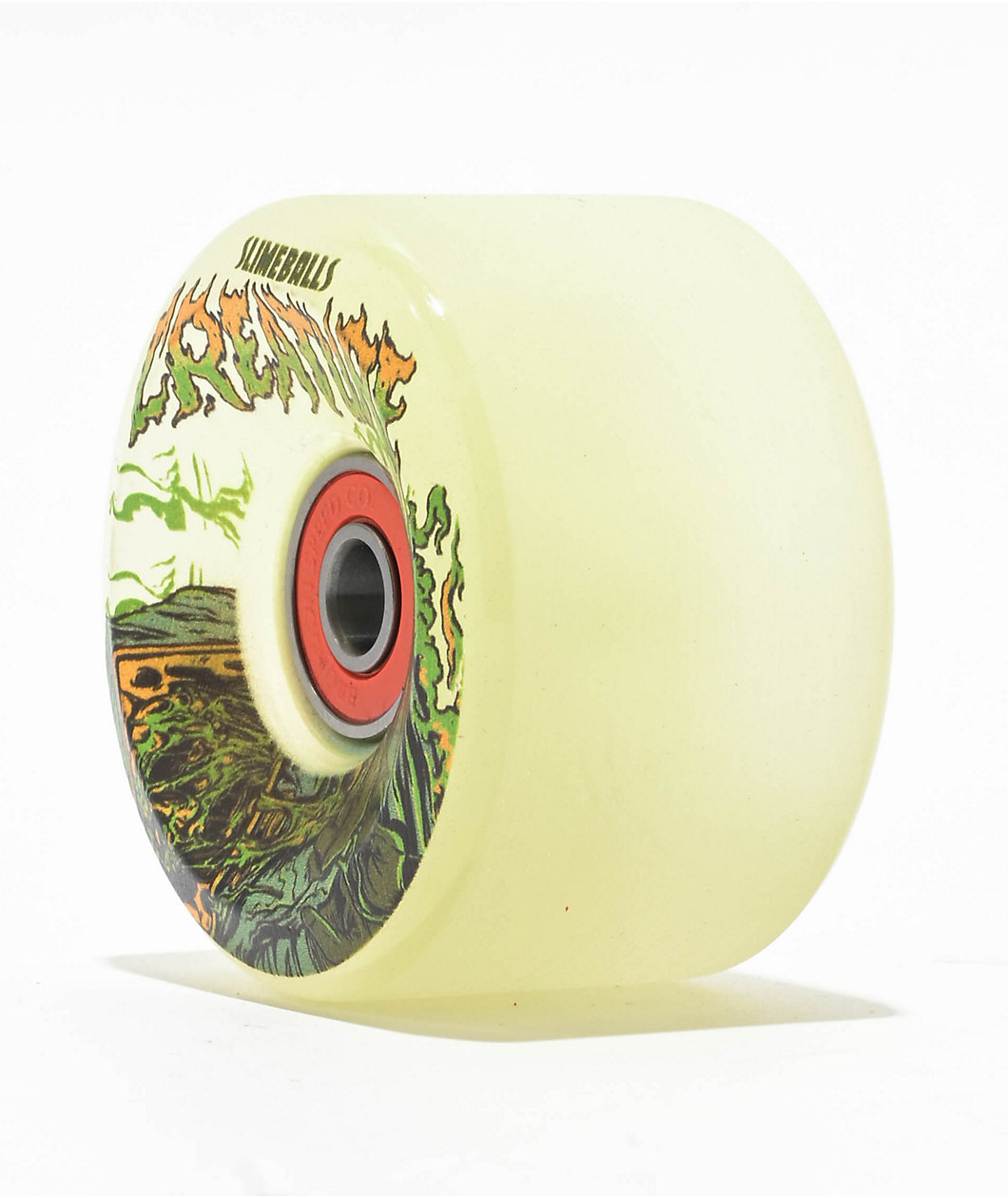 Slime Balls x Creature Atomic Light Ups 60mm LED & Glow In the Dark Cruiser Wheels