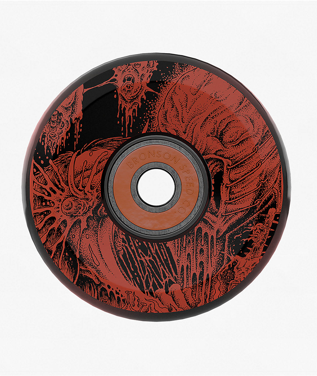 Slime Balls x Hellraiser Light Ups LED Coven 60.5mm 78a Black Cruiser Skateboard Wheels