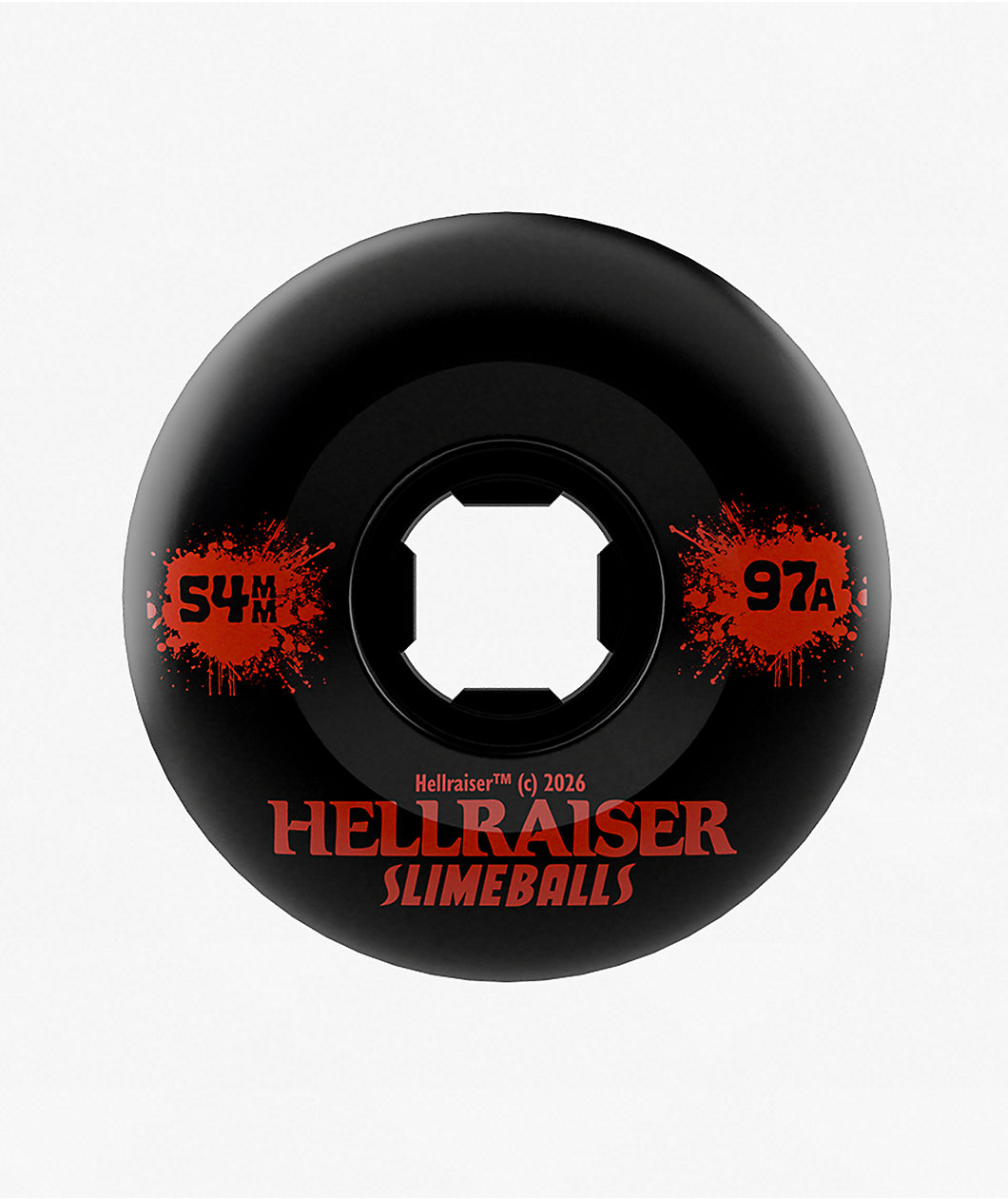 Slime Balls x Hellraiser Pinhead 54mm 97a Skateboard Wheels