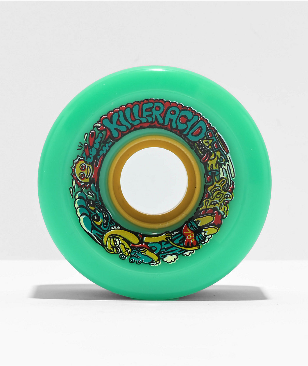 Slime Balls x Killer Acid 60mm 78a Green Cruiser Skateboard Wheels