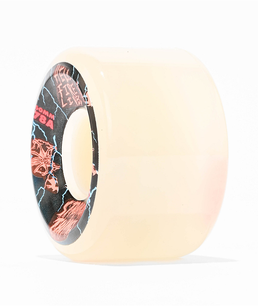 Slime Balls x Stranger Things Meek Slasher Eddie Glow In The Dark 60mm 78a Natural Cruiser Skateboard Wheels