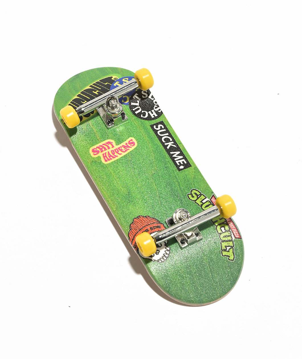 Slushcult Grom Stickerslap Green Fingerboard Complete