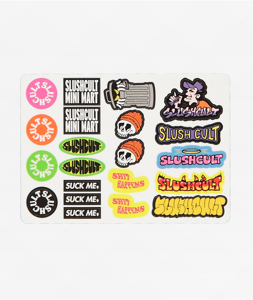 Slushcult Mini Sticker Sheet