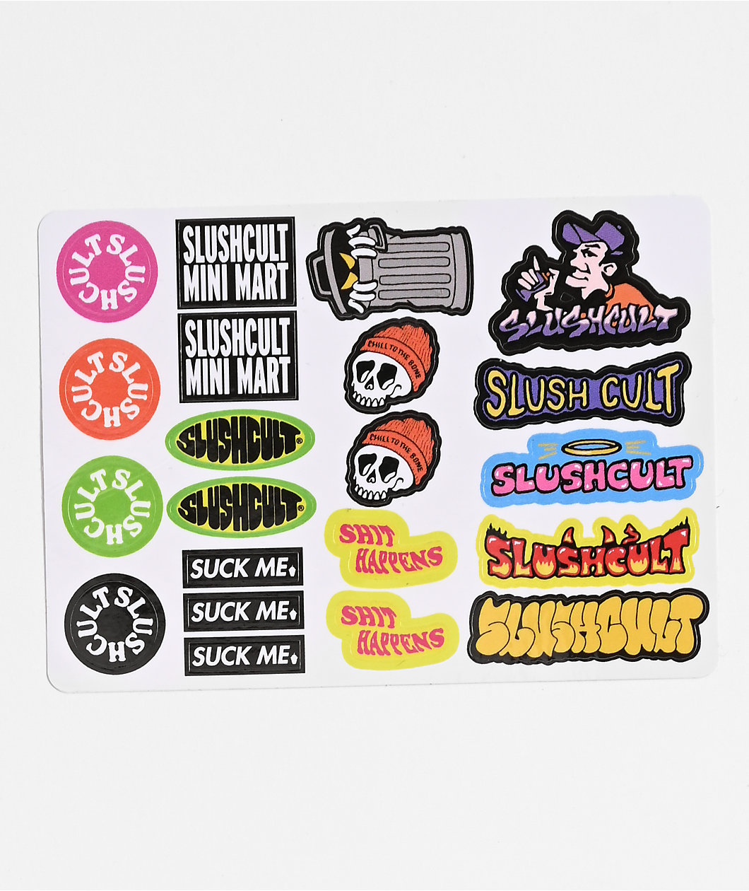 Slushcult Mini Sticker Sheet