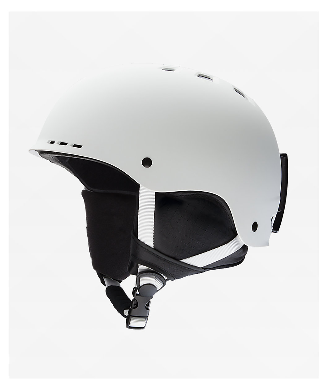 Smith Holt Matte White Snowboard Helmet