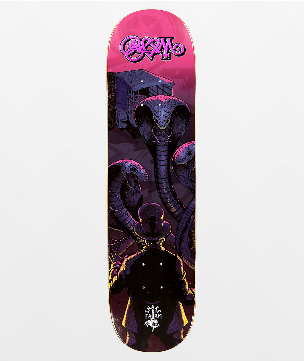 Snake Farm x Bam Margera Bam Board 8.0 Skateboard Deck