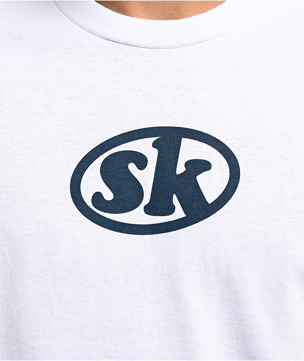 Some Kids SK Logo White T-Shirt