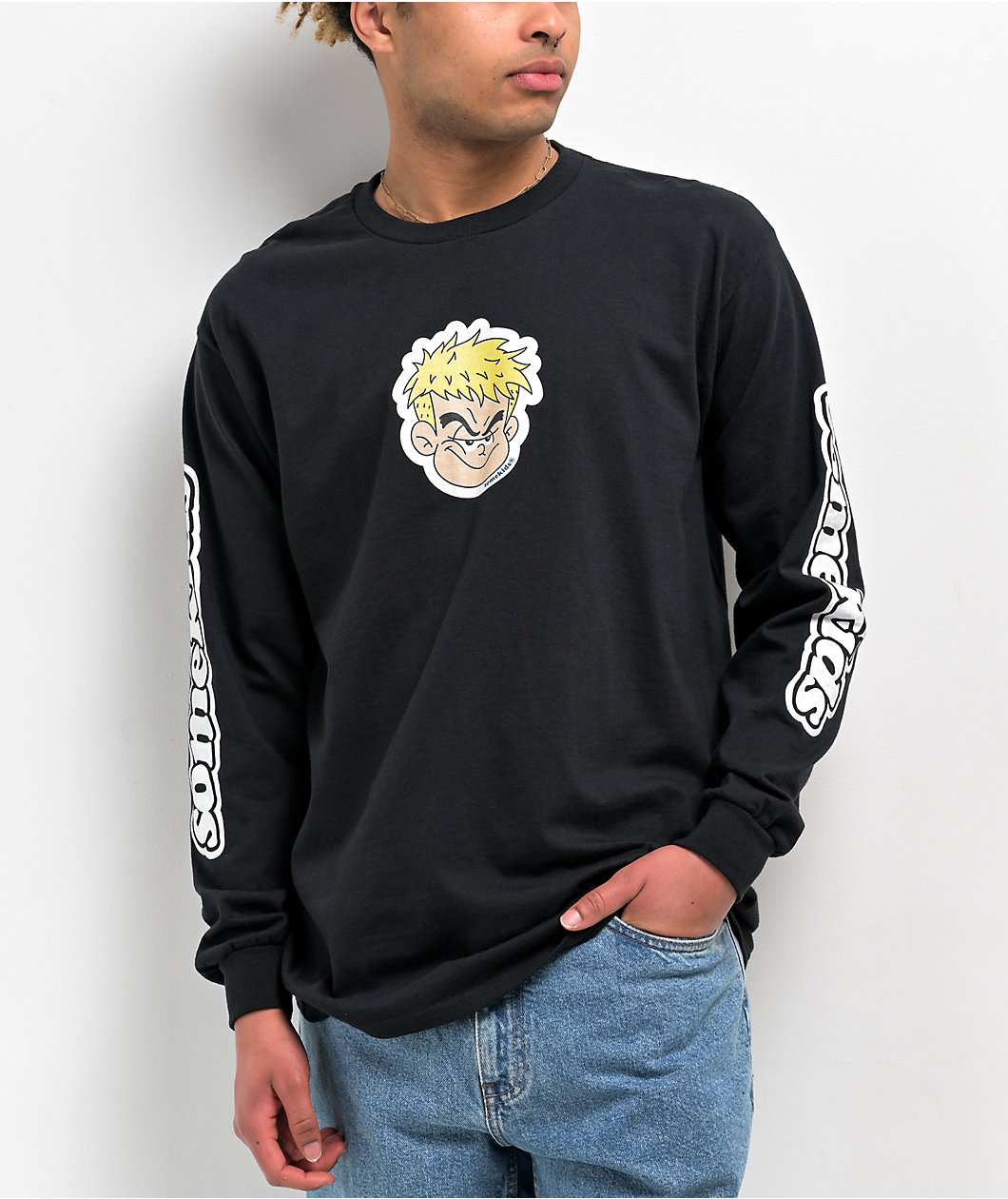 Some Kids Z Black Long Sleeve T-Shirt