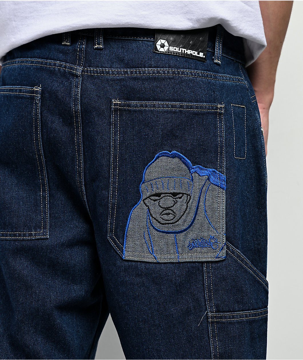 Southpole 125 Navy Carpenter Jeans
