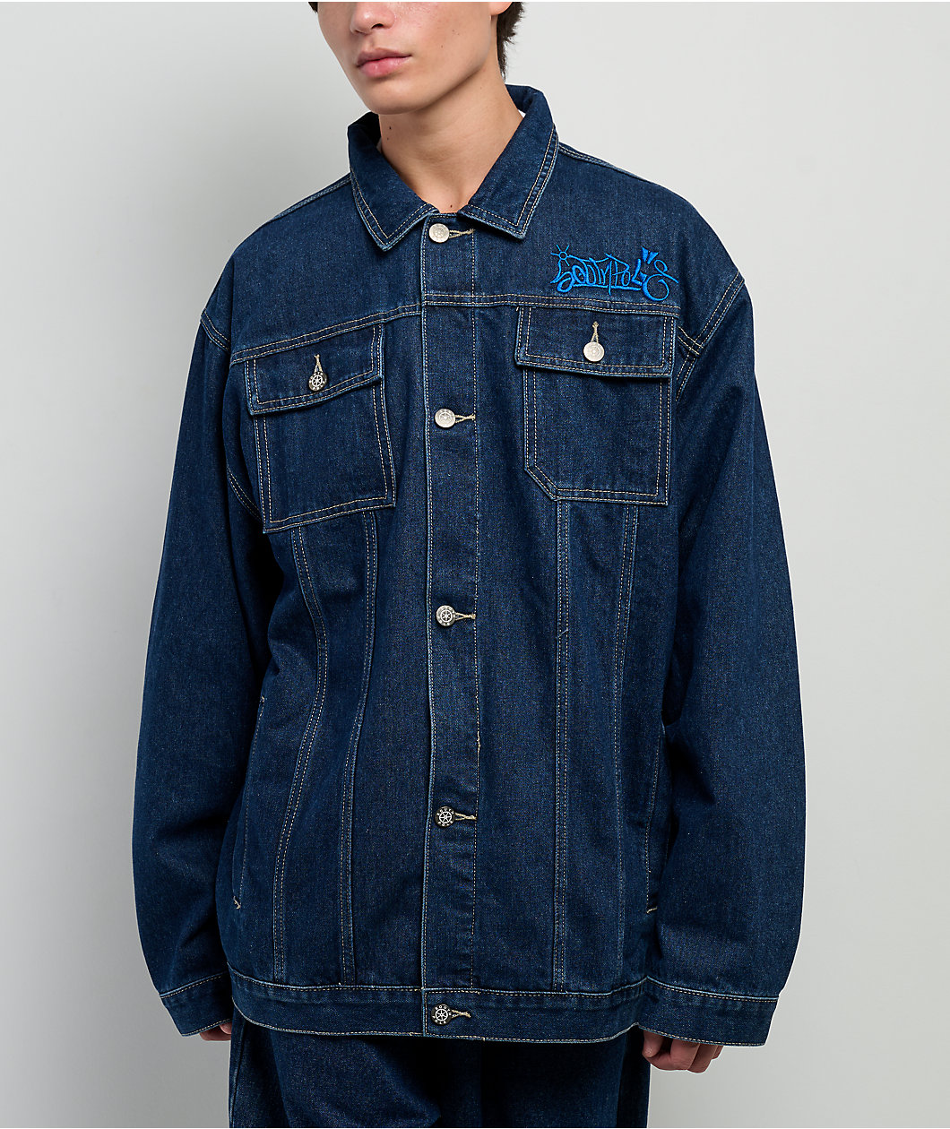 Southpole 125 Navy Denim Jacket
