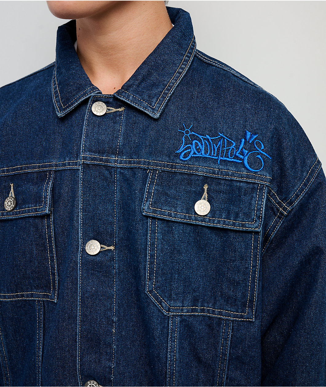 Southpole 125 Navy Denim Jacket