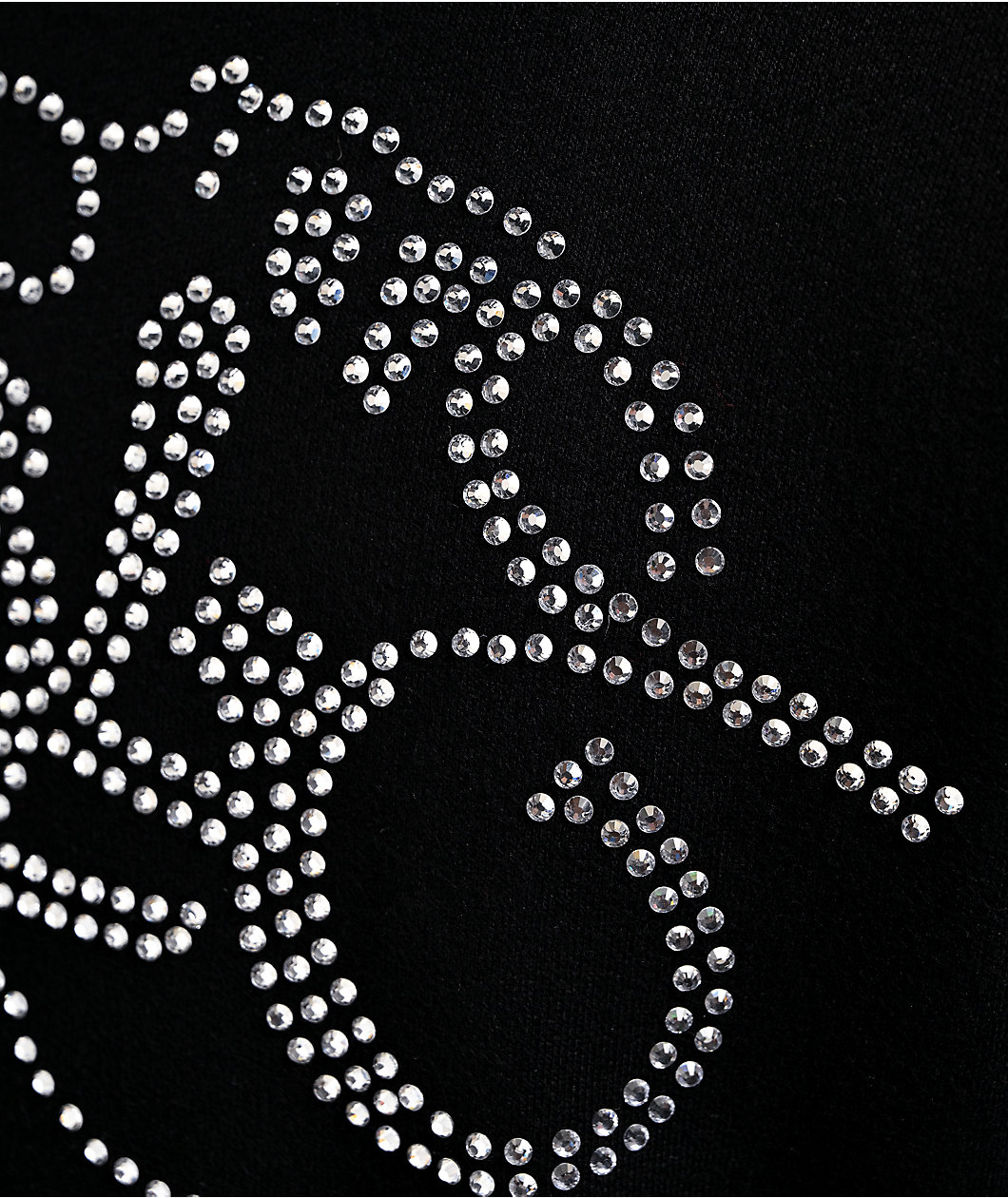 Southpole Legacy Rhinestone Black Zip Hoodie