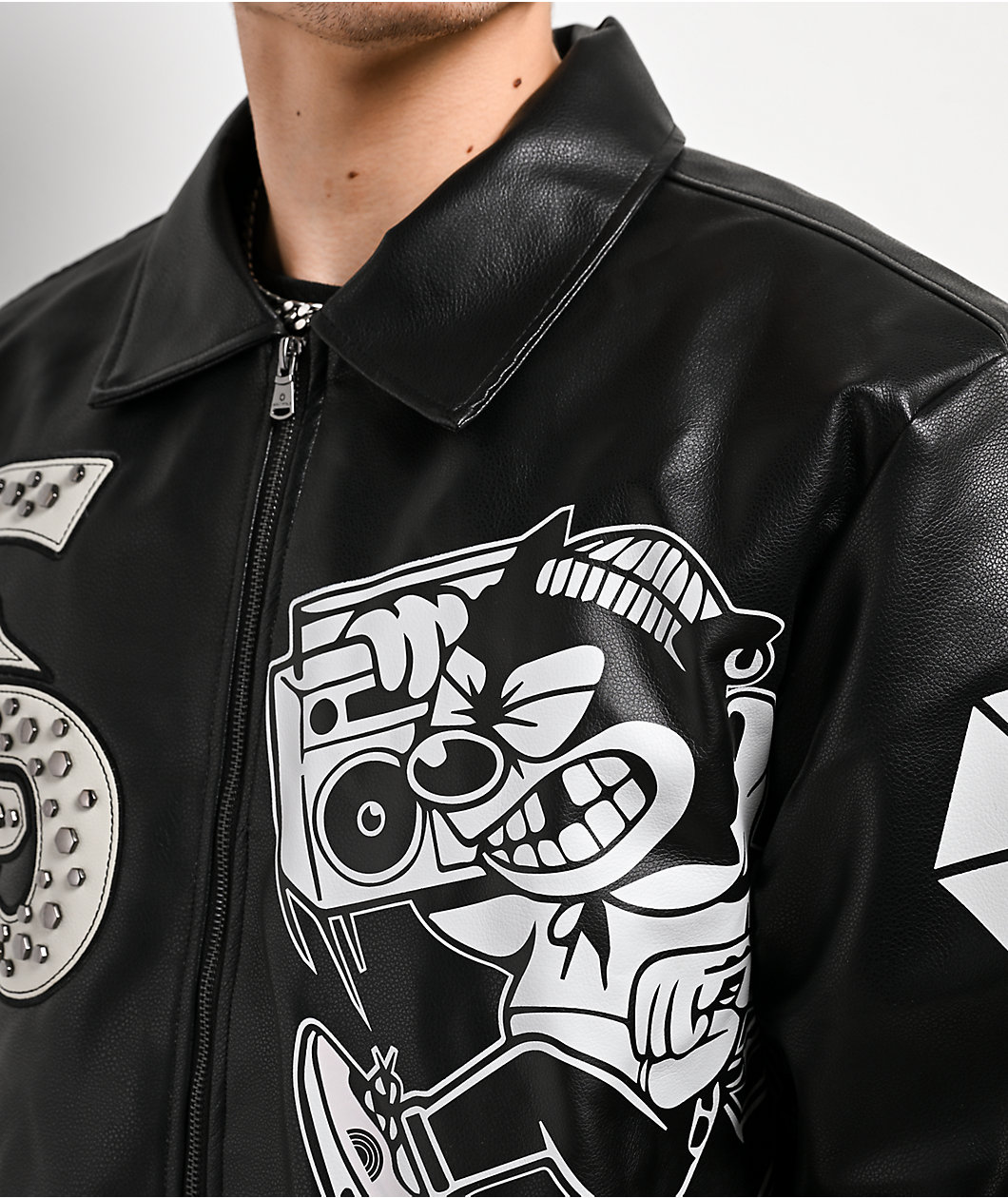 Southpole SP-91 Black Bomber Jacket