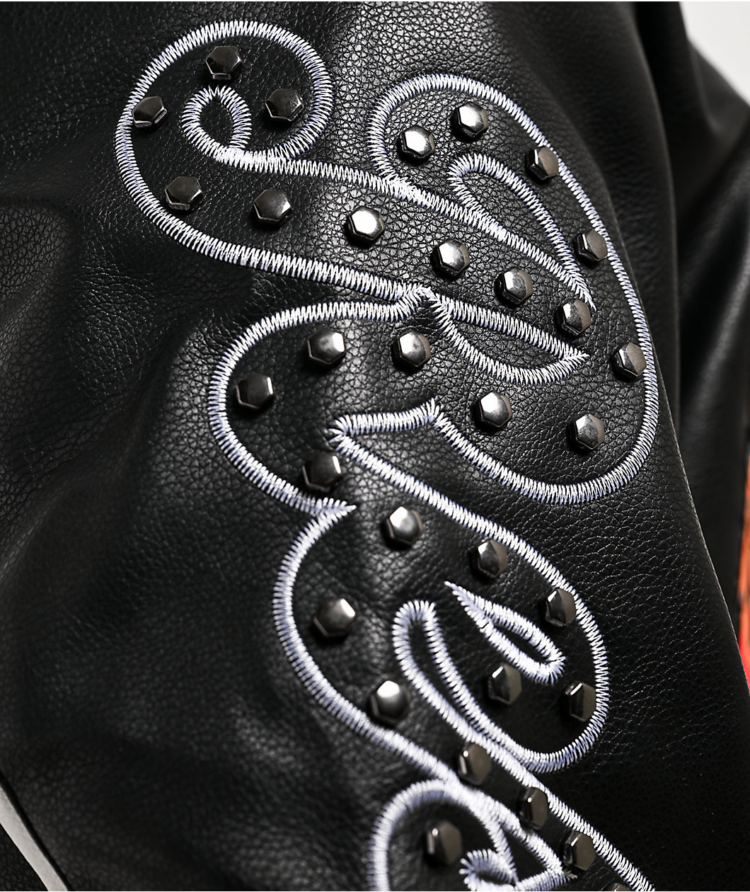 Southpole Stud Tiger Black Bomber Jacket