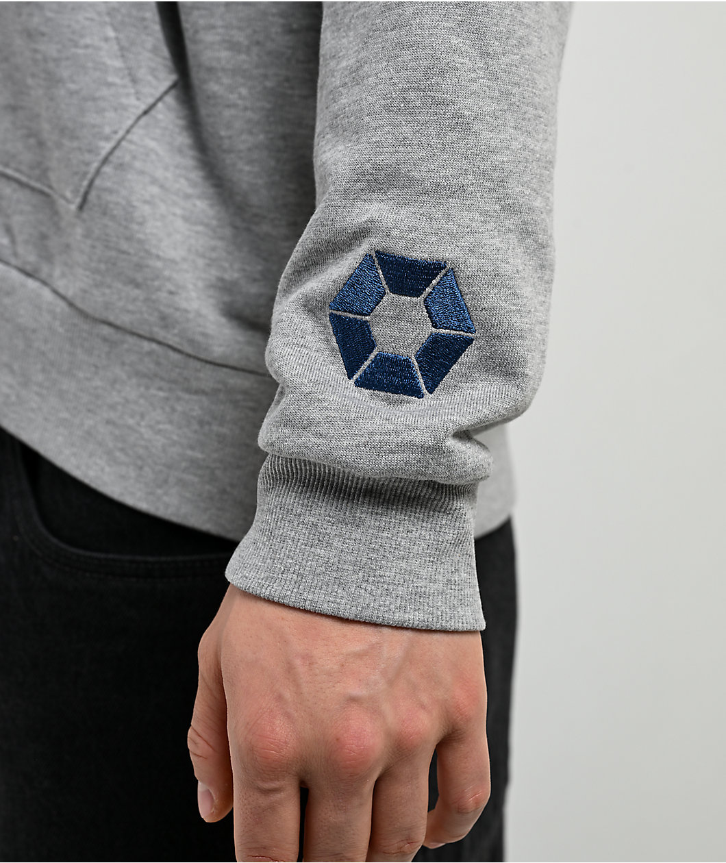 Southpole Tag Grey Hoodie