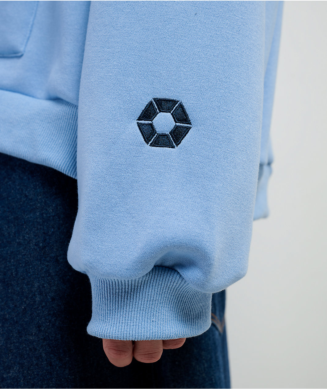 Southpole Tag Light Blue Hoodie