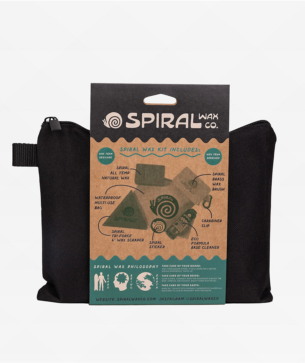 Spiral Fundamental Snowboard Wax Kit