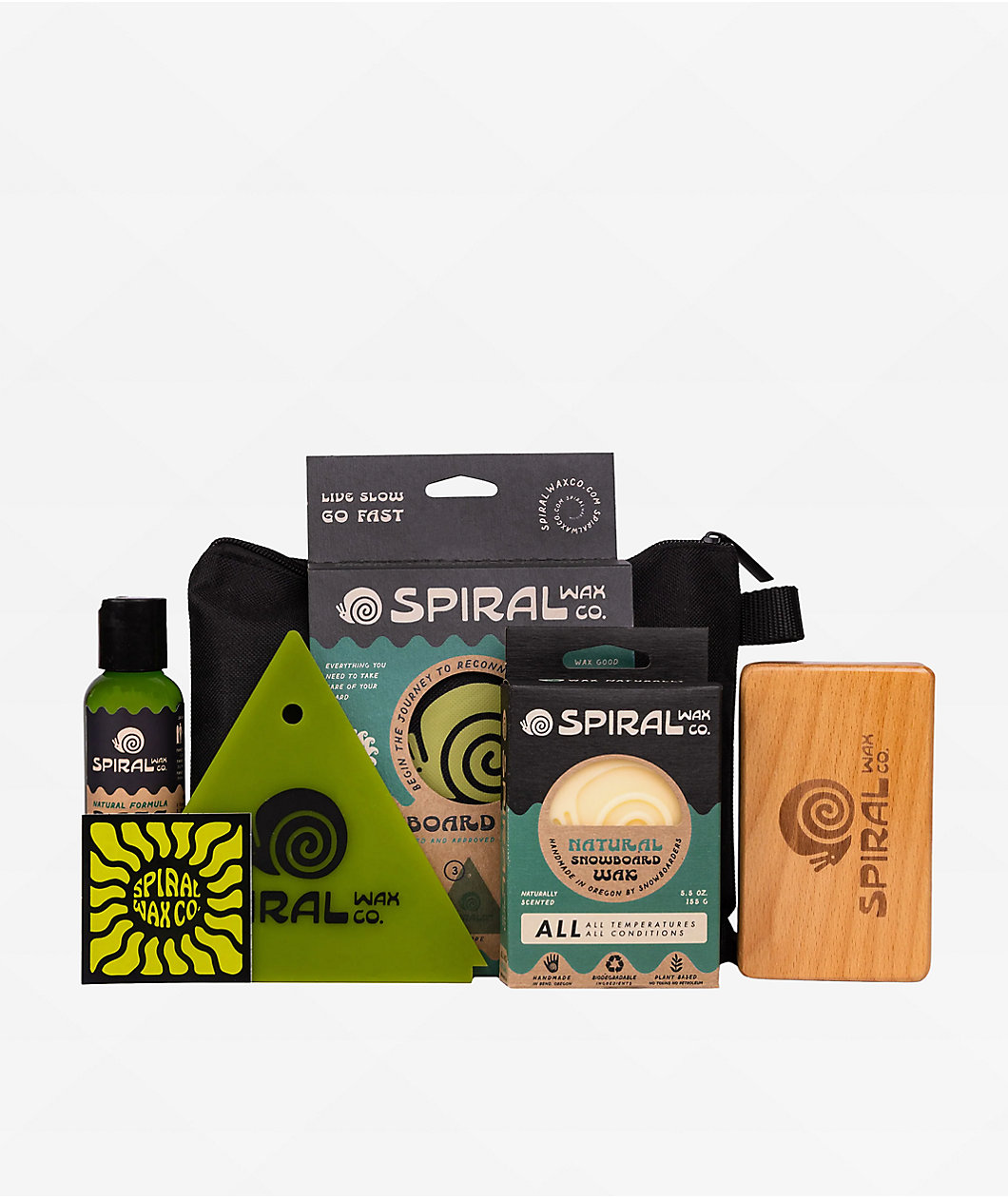 Spiral Fundamental Snowboard Wax Kit