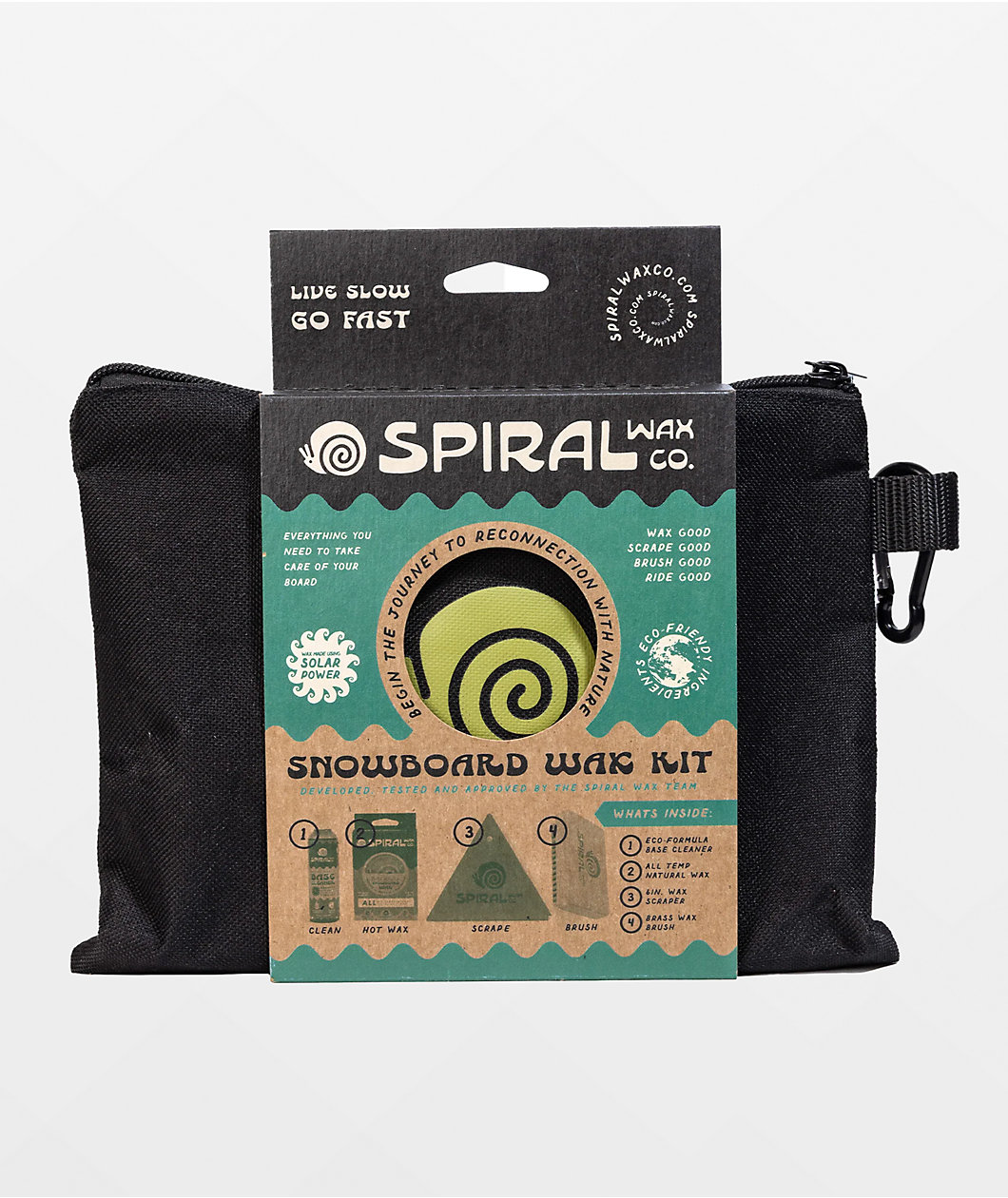 Spiral Fundamental Snowboard Wax Kit