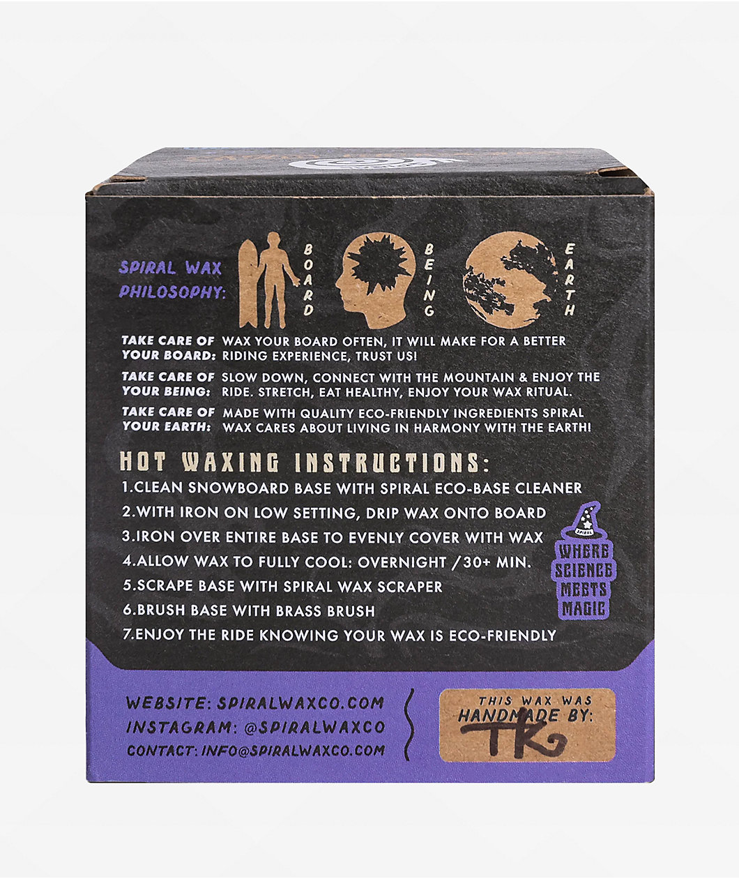 Spiral Wizard 3 Pack Snowboard Wax