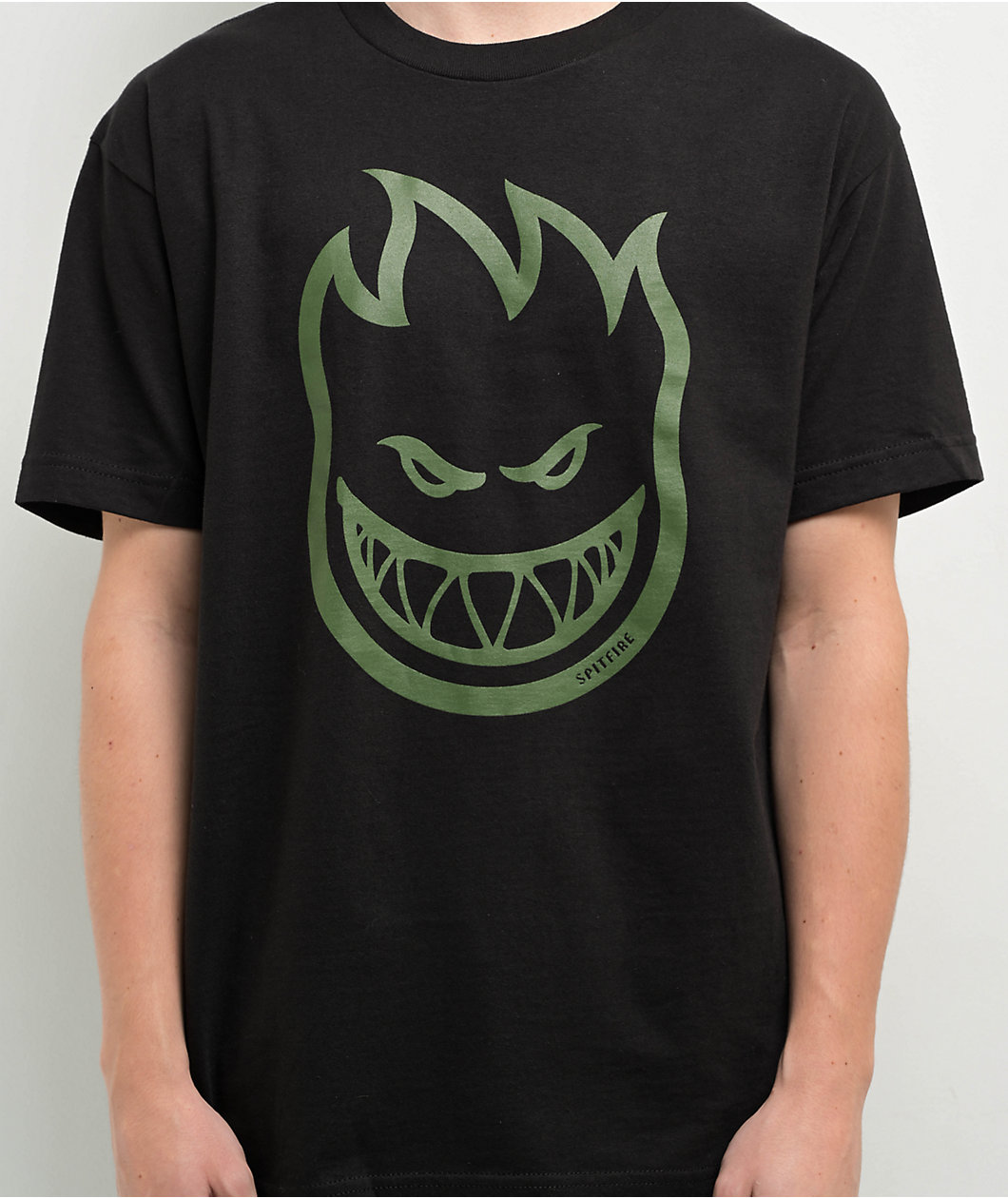 Spitfire Big Head Fill Black T-Shirt