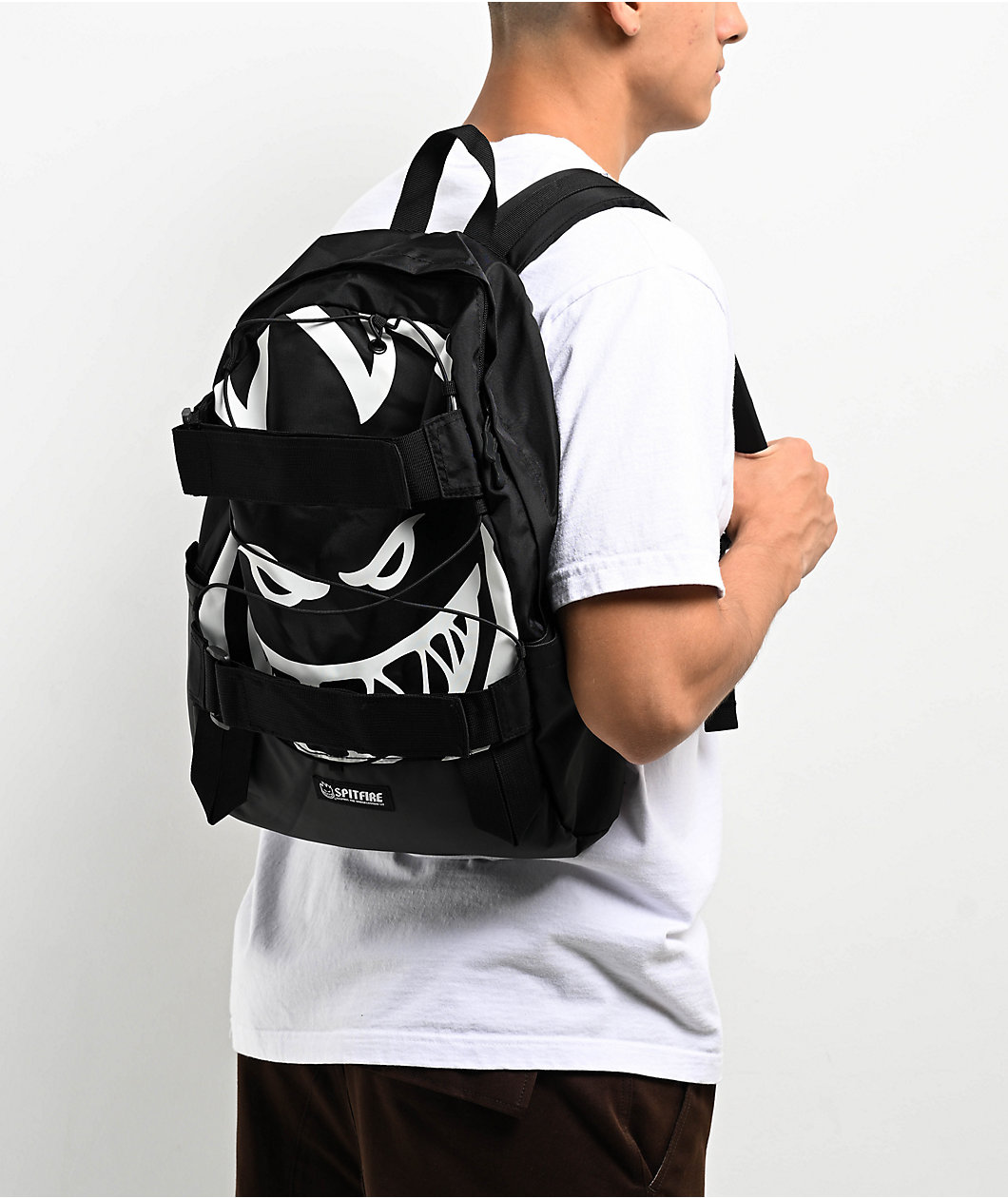 Spitfire Bighead Day  Black Skate Backpack