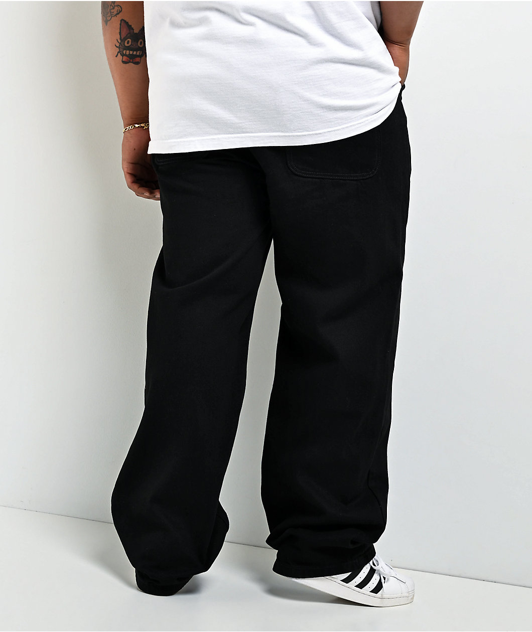 Spitfire Bighead Fill Black Loose Fit Jeans