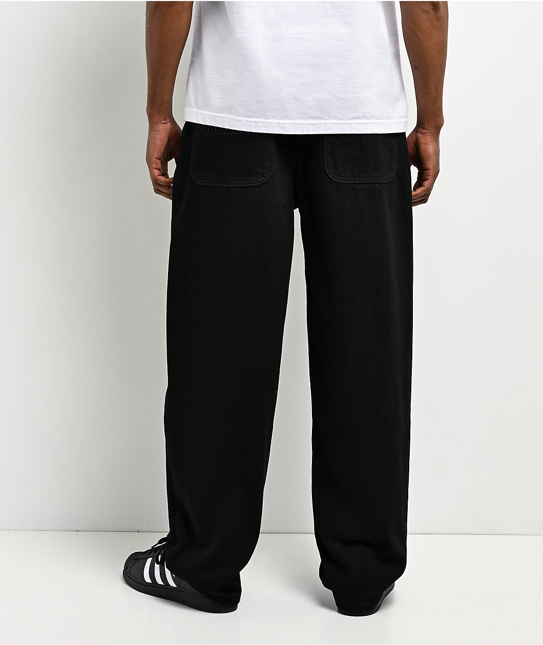 Spitfire Bighead Fill Black Loose Fit Jeans