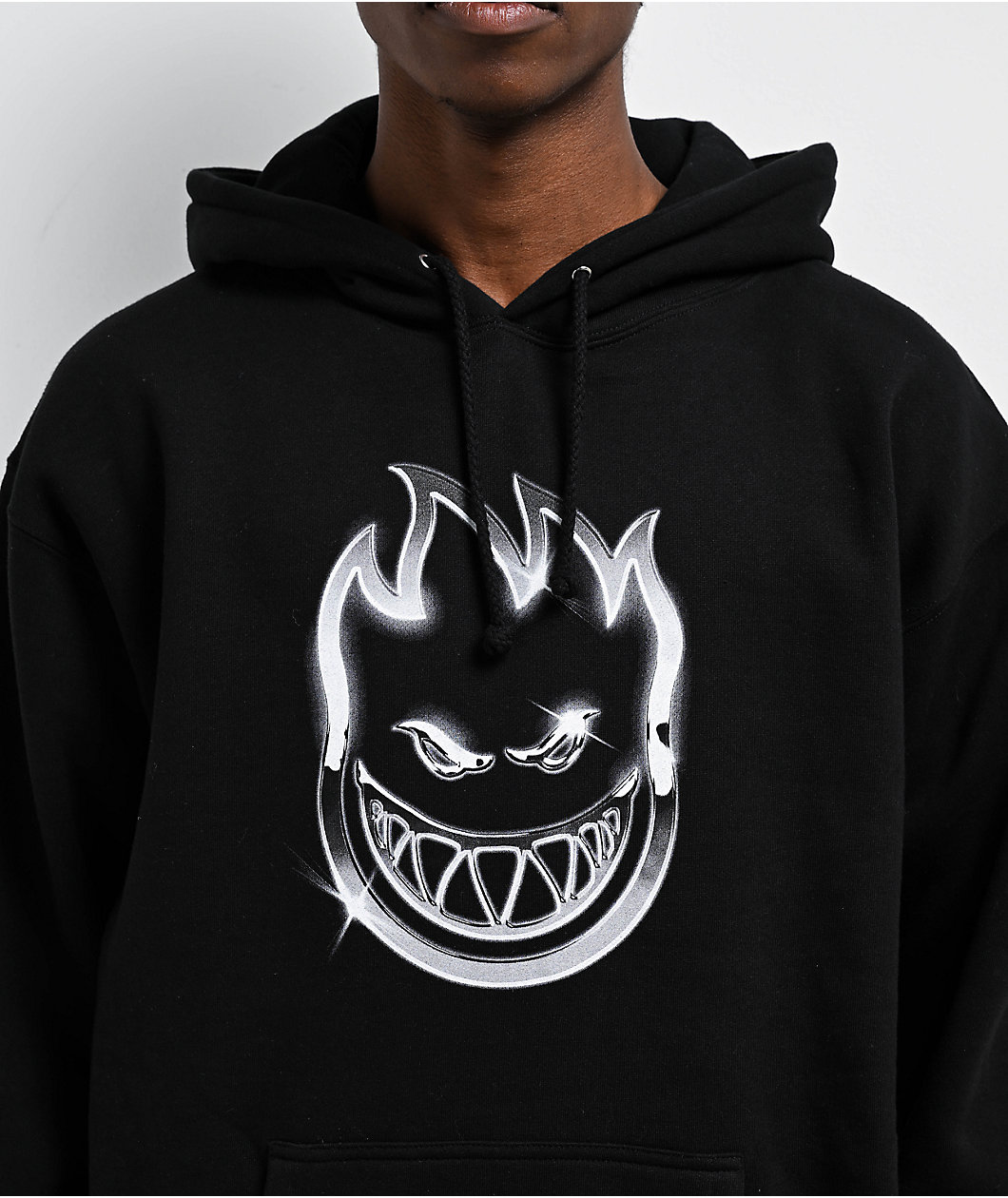 Spitfire Chrome Bighead Black Hoodie