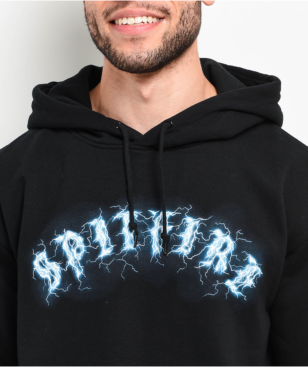 Spitfire Firebolt Black Hoodie