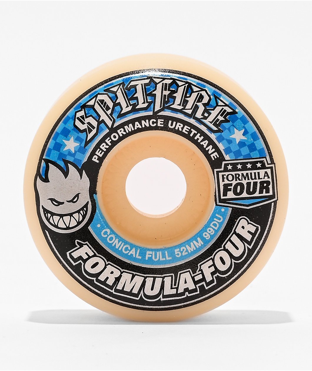 Spitfire Formula Four Conical Full 52mm 99a White Skateboard Wheels