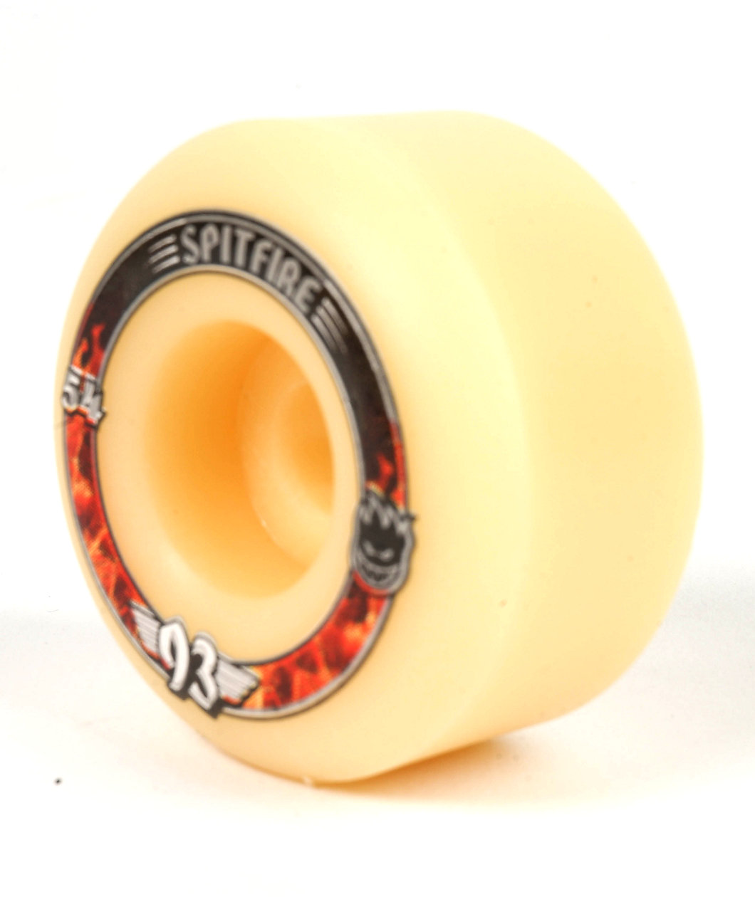 Spitfire Formula Four Soft Sliders Radial 54mm 93a White Skateboard Wheels