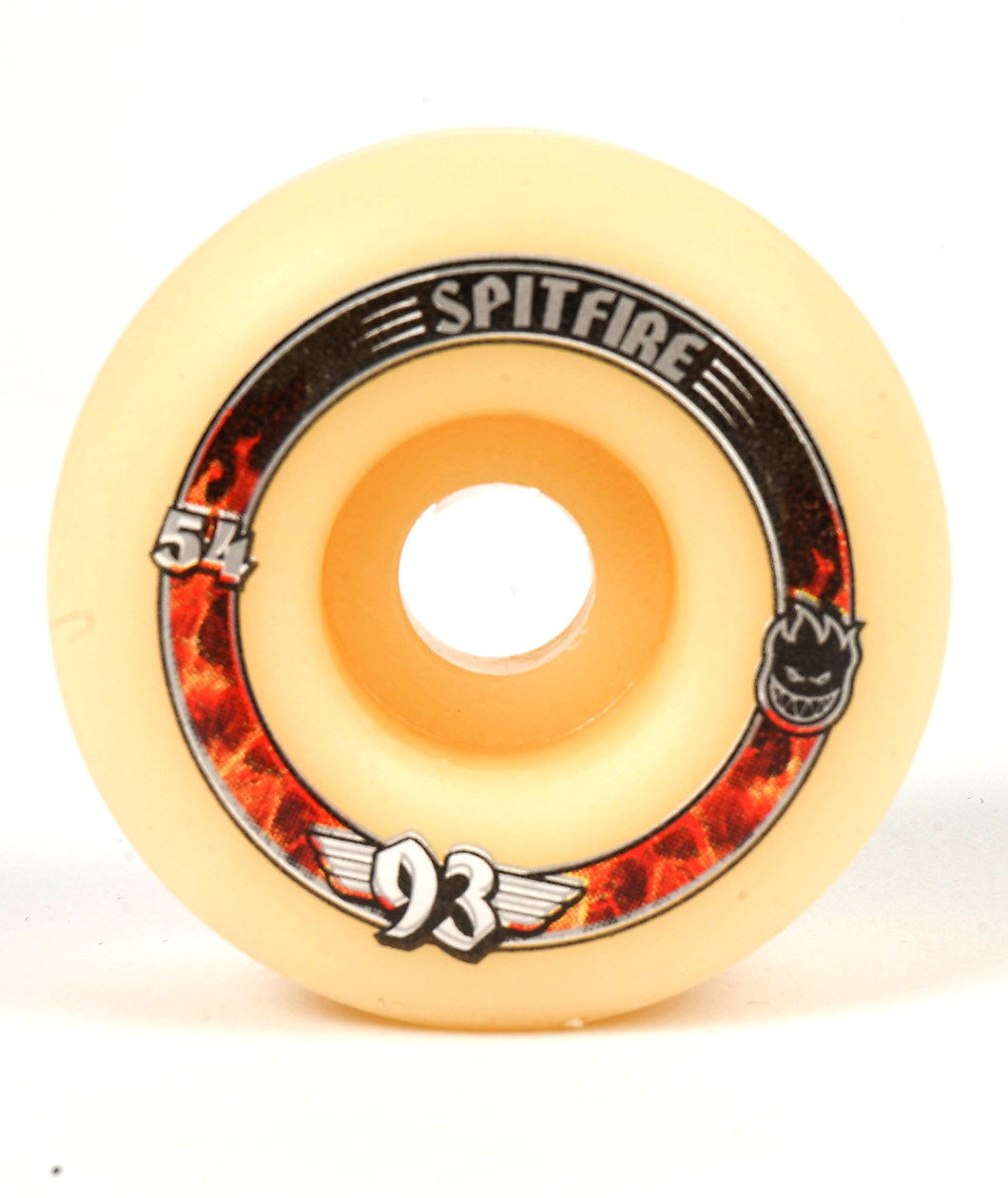 Spitfire Formula Four Soft Sliders Radial 54mm 93a White Skateboard Wheels