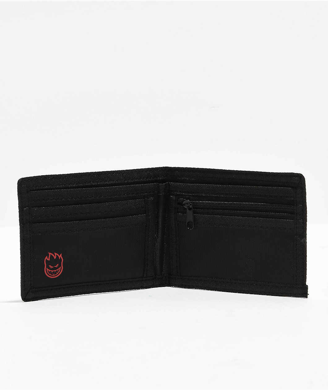 Spitfire Hell Hounds Script Black Bifold Wallet