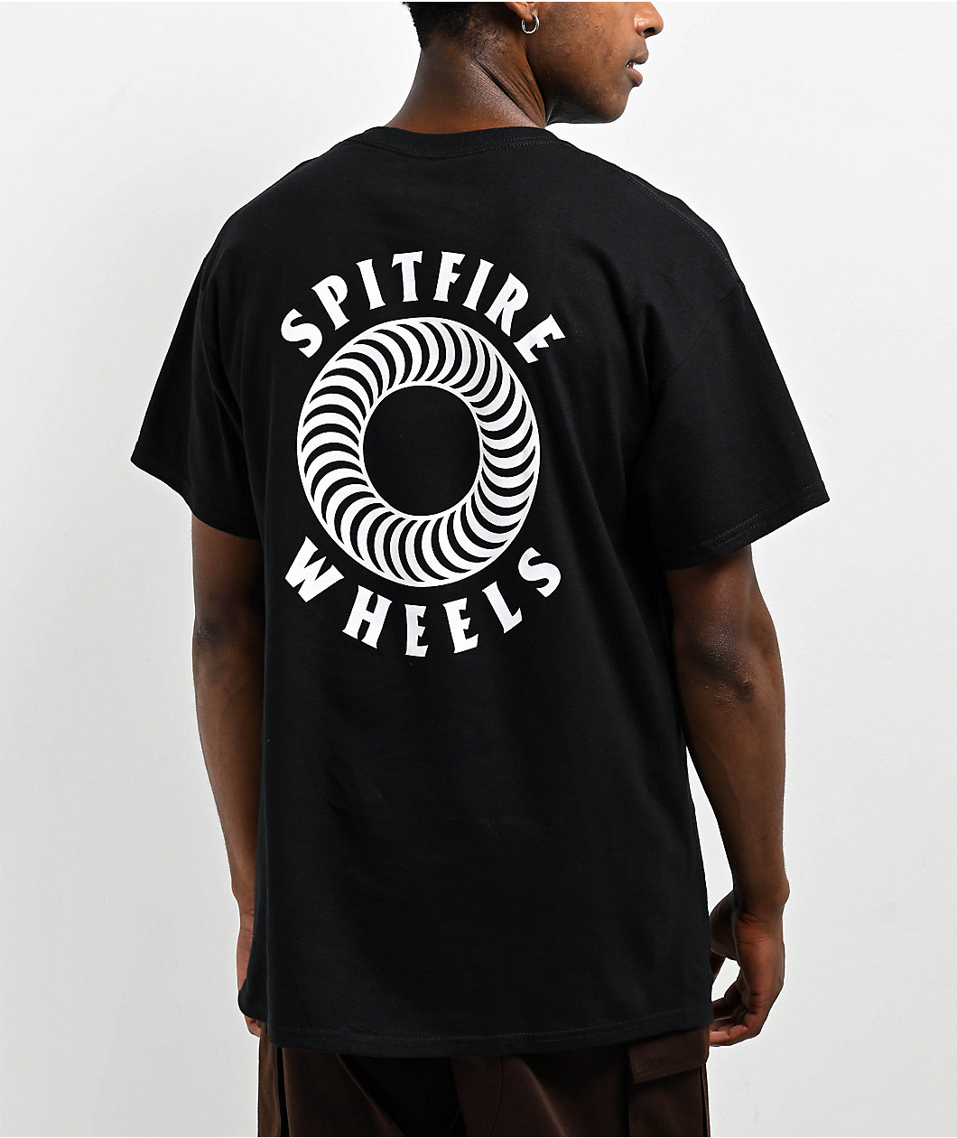 Spitfire Hollow Classic Black Pocket T-Shirt