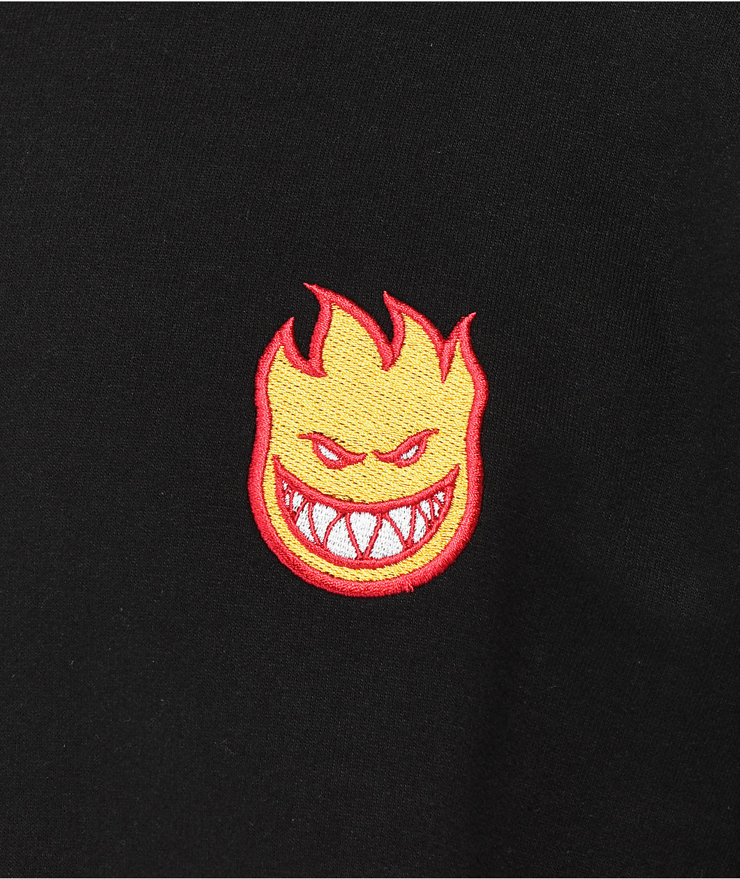 Spitfire Lil Big Head Black Crewneck Sweatshirt