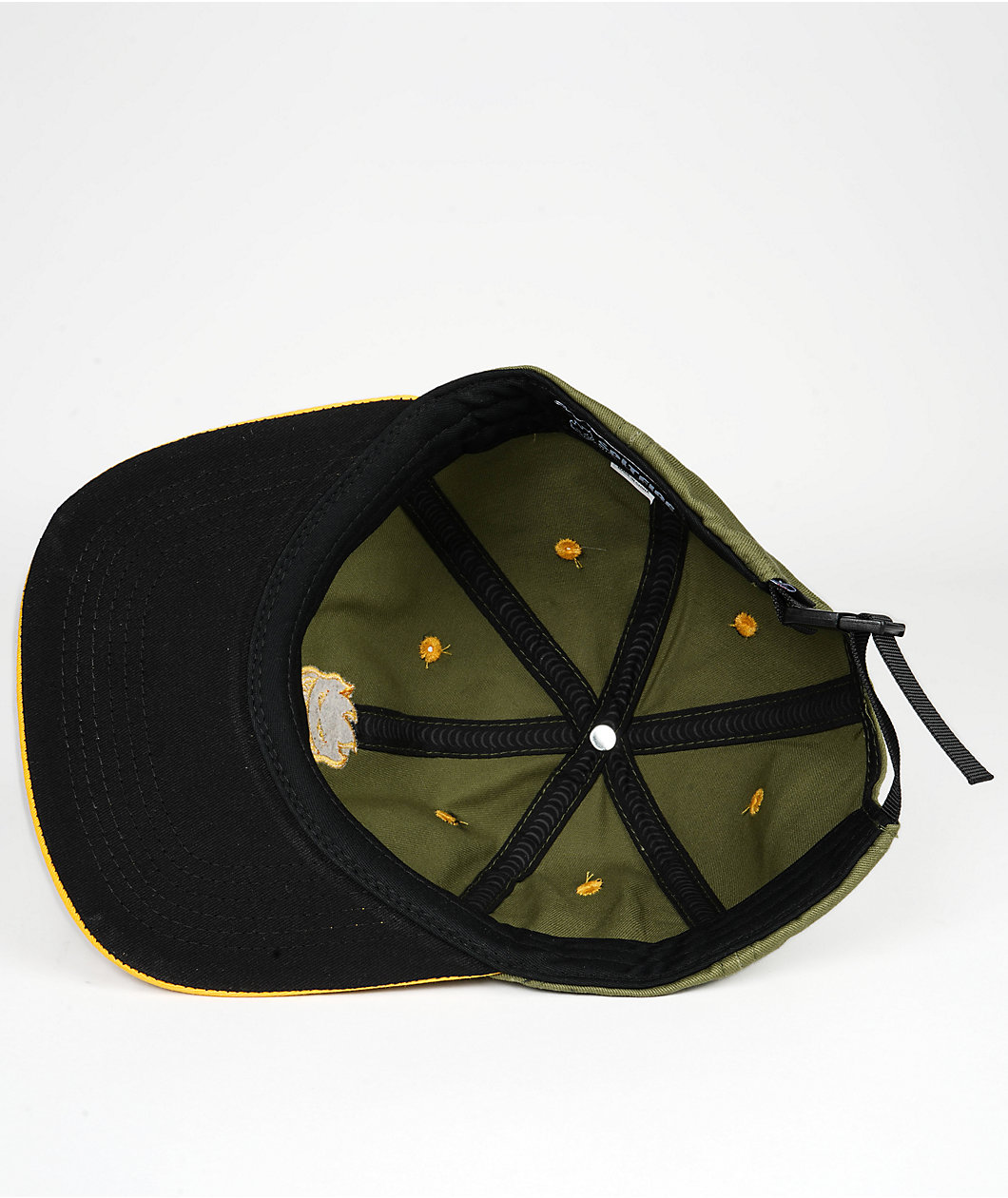 Spitfire Lil Bighead Olive & Gold Strapback Hat