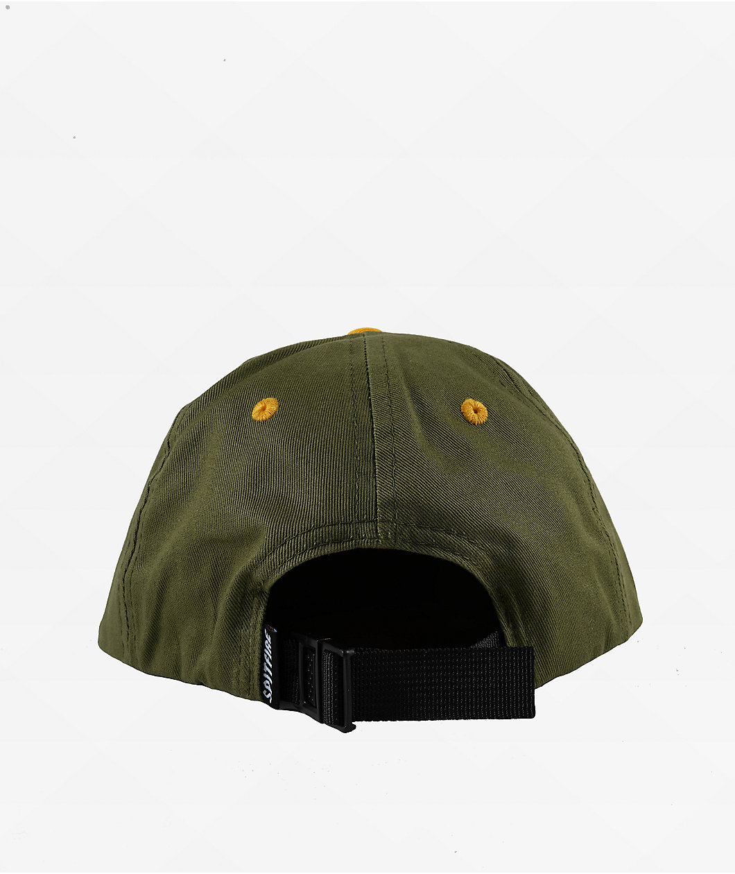 Spitfire Lil Bighead Olive & Gold Strapback Hat