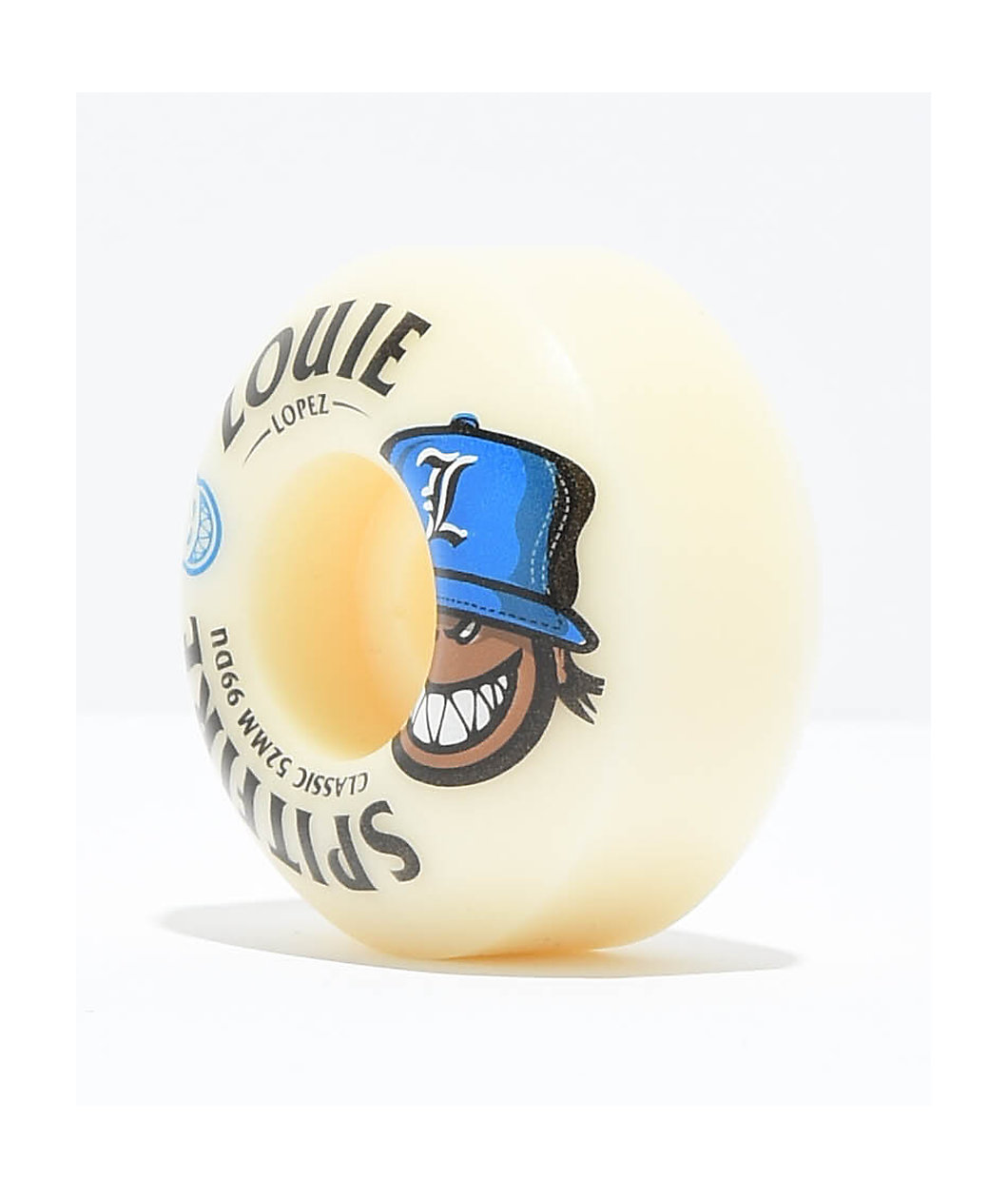 Spitfire Louie Burn Squad Formula Four Classic 52mm 99a White Skateboard Wheels