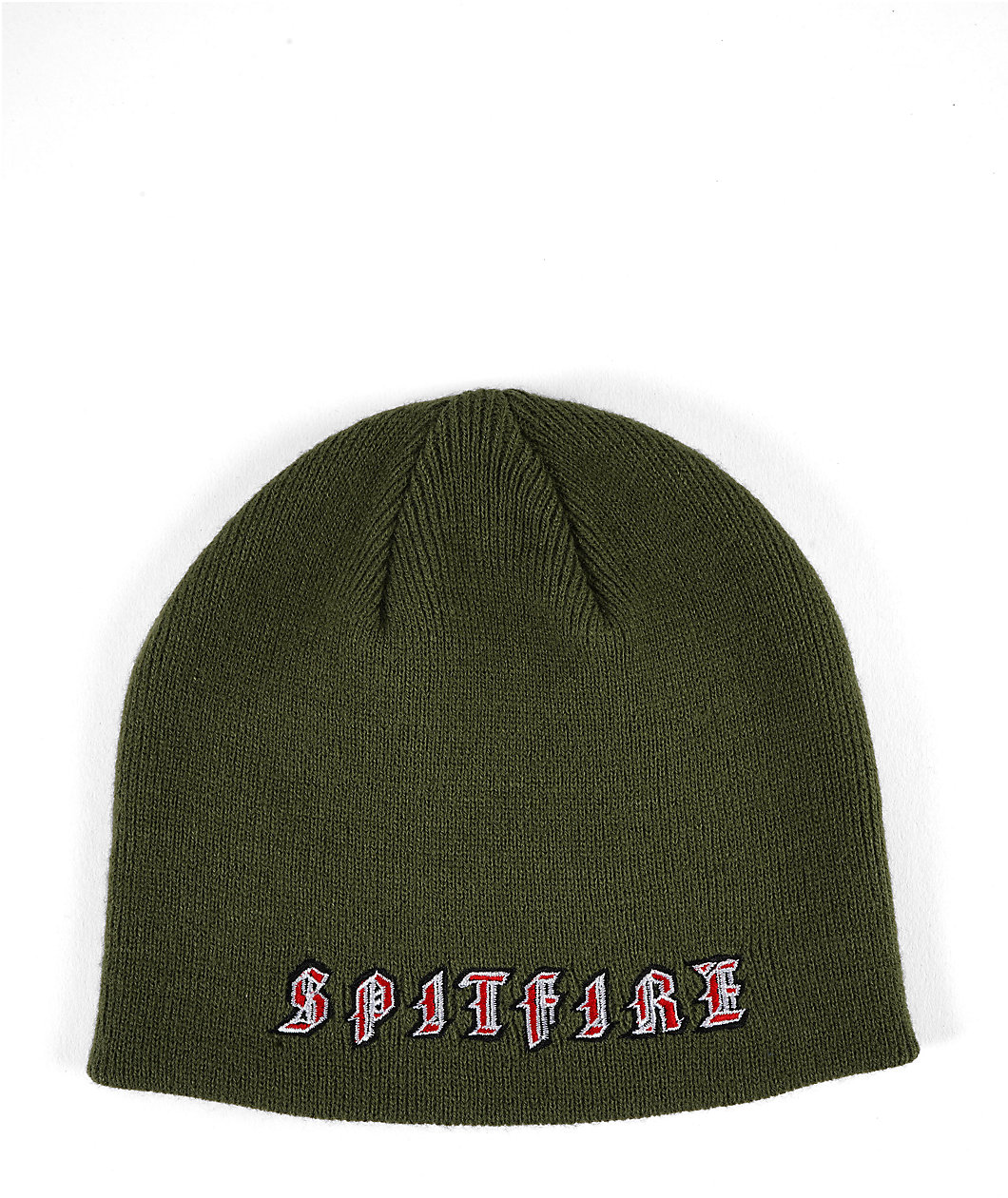 Spitfire Old E Olive Beanie