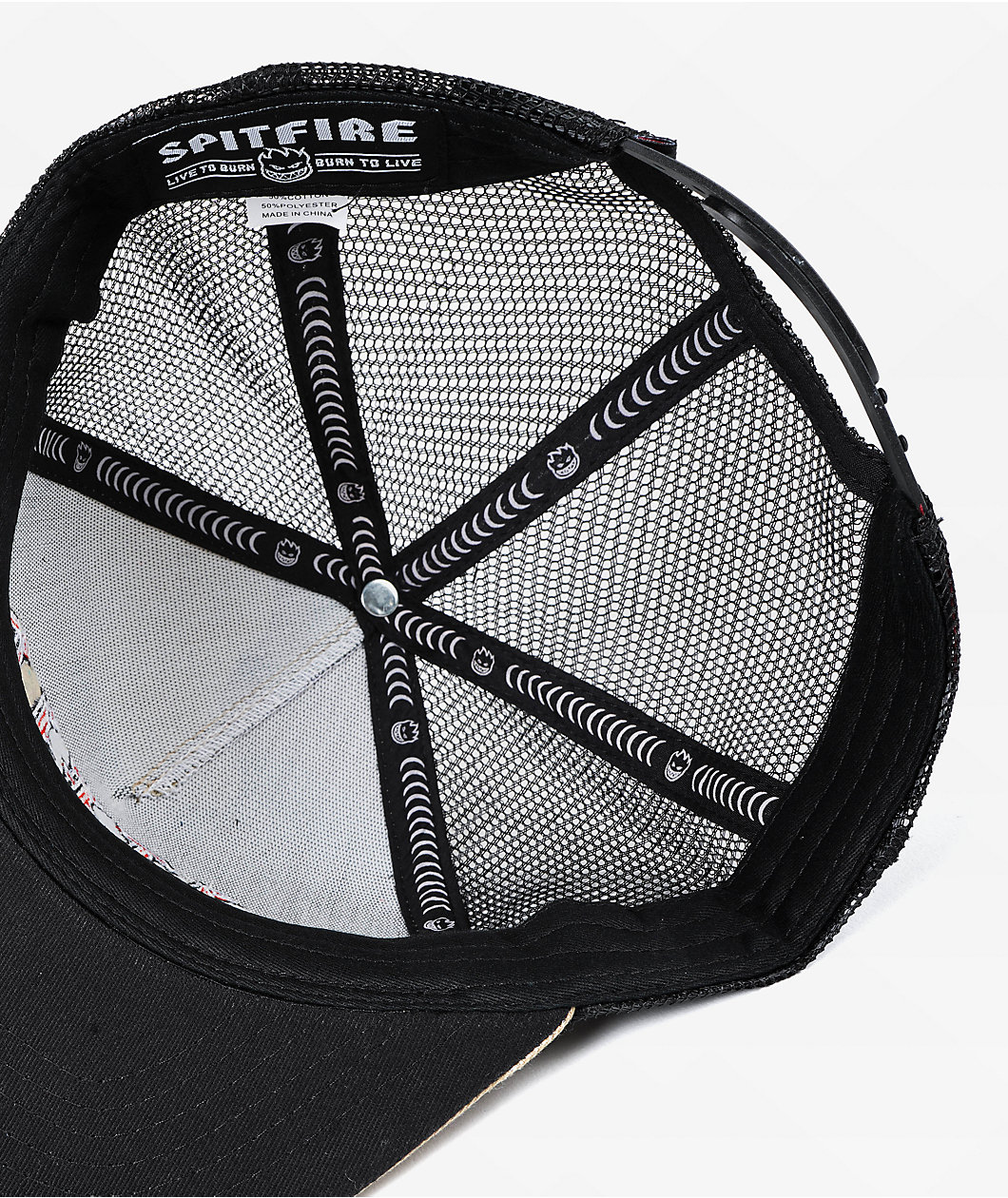 Spitfire Old English Arch Camo Trucker Hat