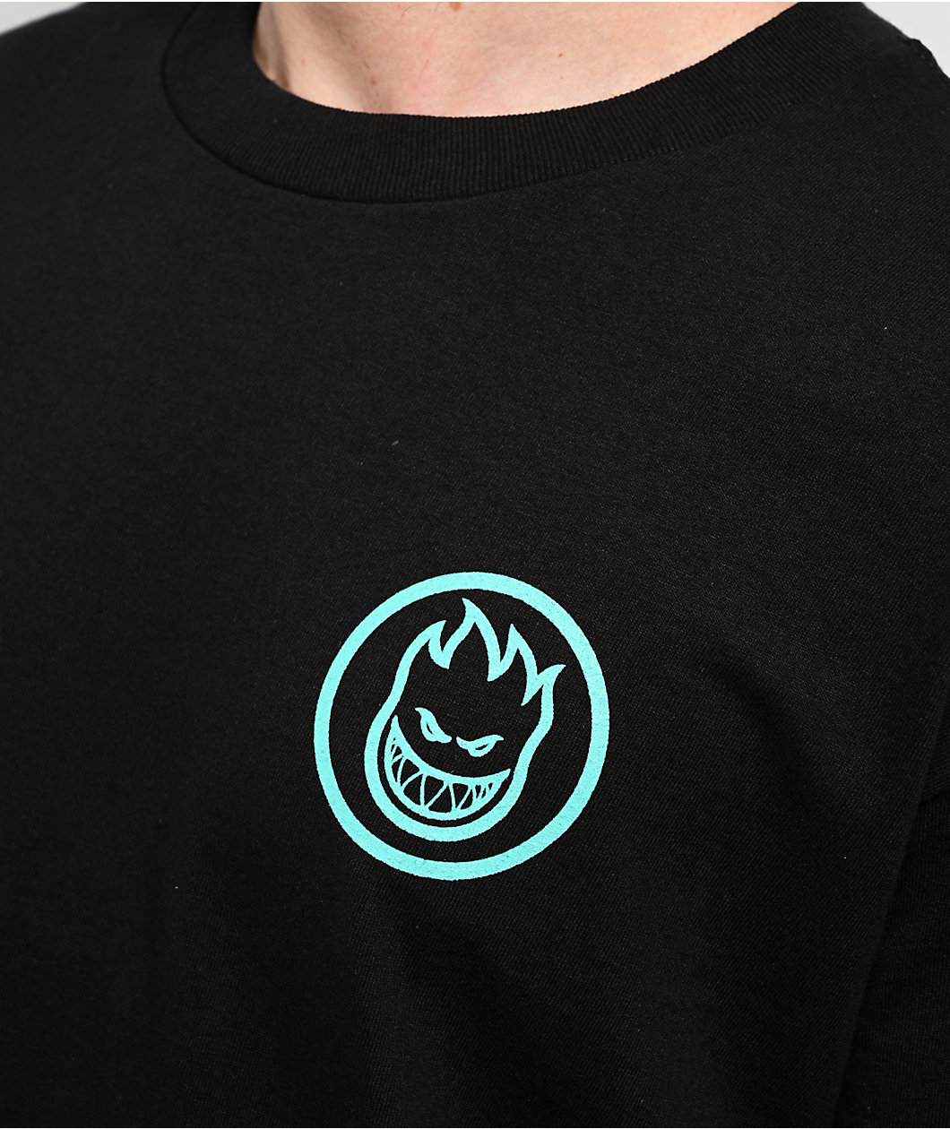 Spitfire Radioactive Swirl Black T-Shirt