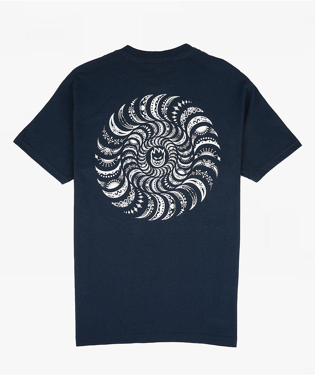 Spitfire Swirl Paisley Navy T-Shirt