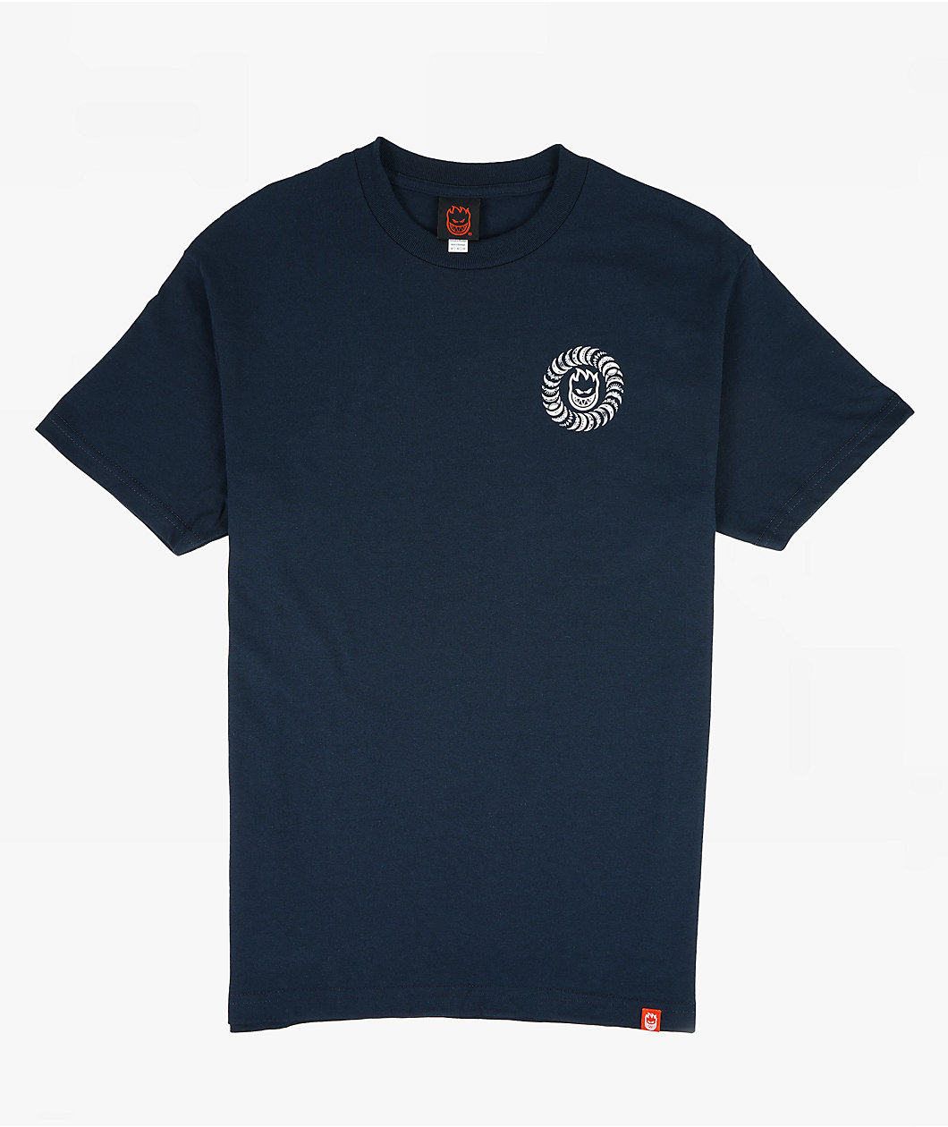 Spitfire Swirl Paisley Navy T-Shirt