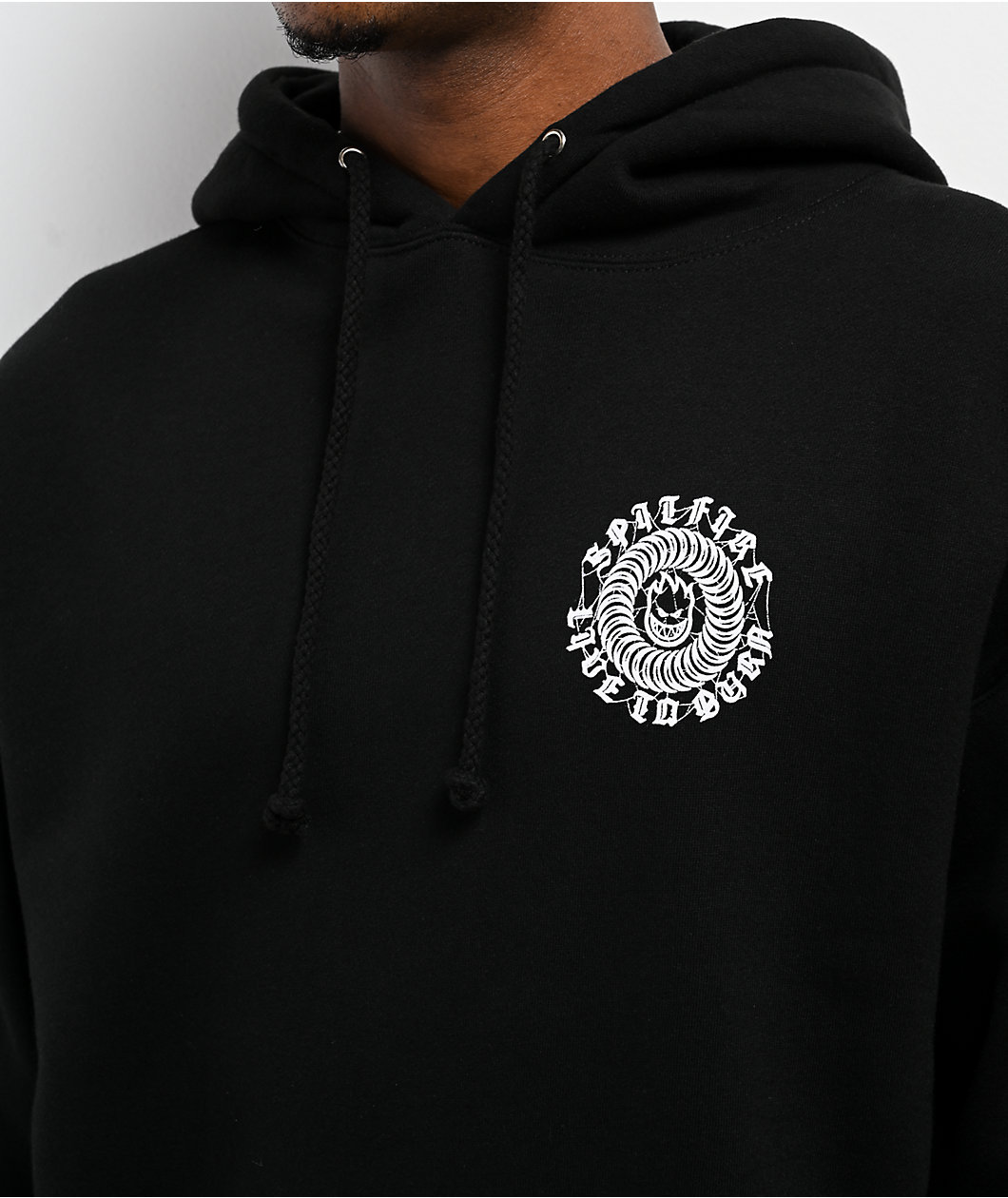 Spitfire Webbed Black Hoodie