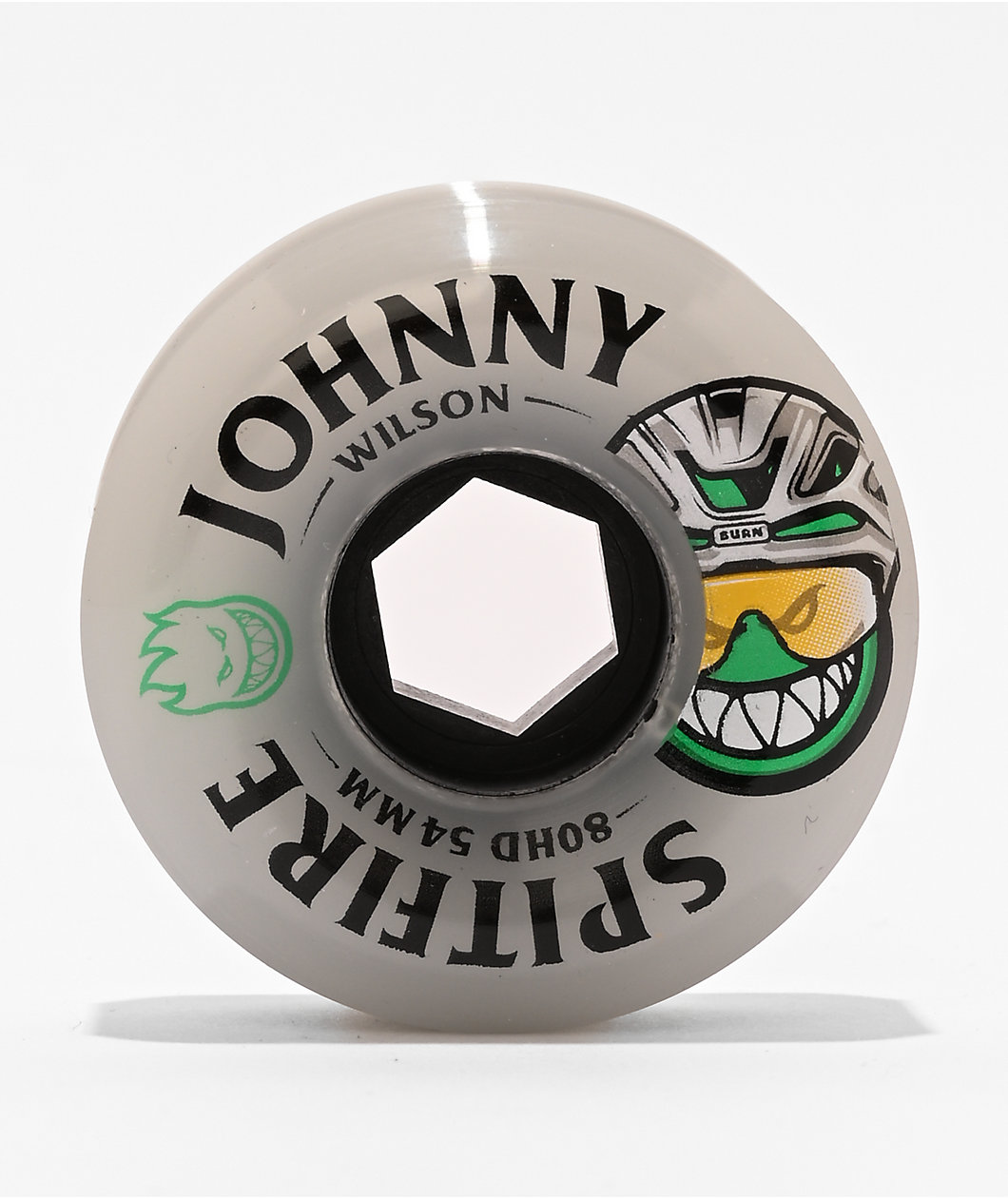 Spitfire Wilson Burn Squad Formula Four Conical 54mm 80a White Cruiser Skateboard Wheels